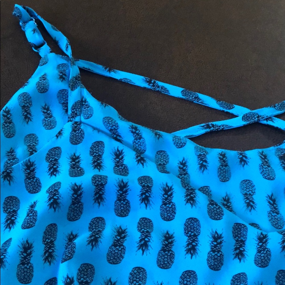 Torrid Pineapple Tank Top *Gently Worn*